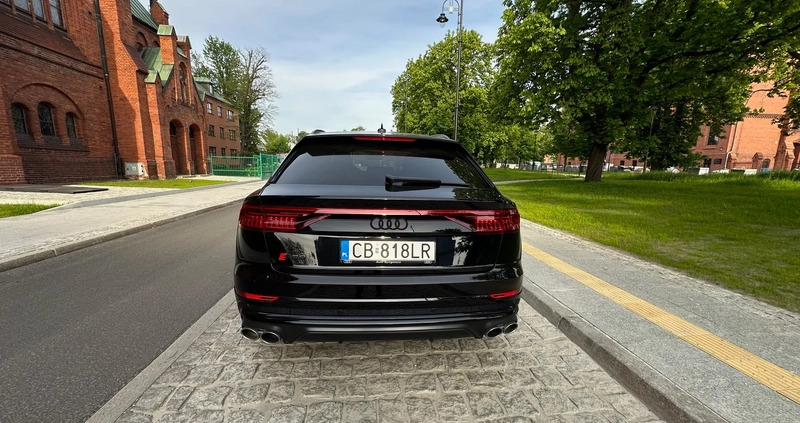 Audi SQ8 cena 448000 przebieg: 95721, rok produkcji 2020 z Bydgoszcz małe 704